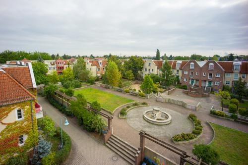 Blick auf das Parkdeck